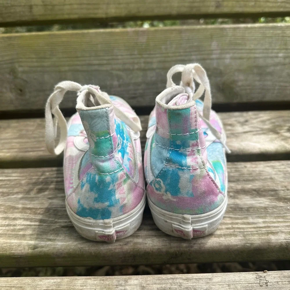 Vans Sk8-Hi Tapered VR3 Sunny Day Tie Dye High Top Sneakers Womens 8.5 Mens‎ 7.0